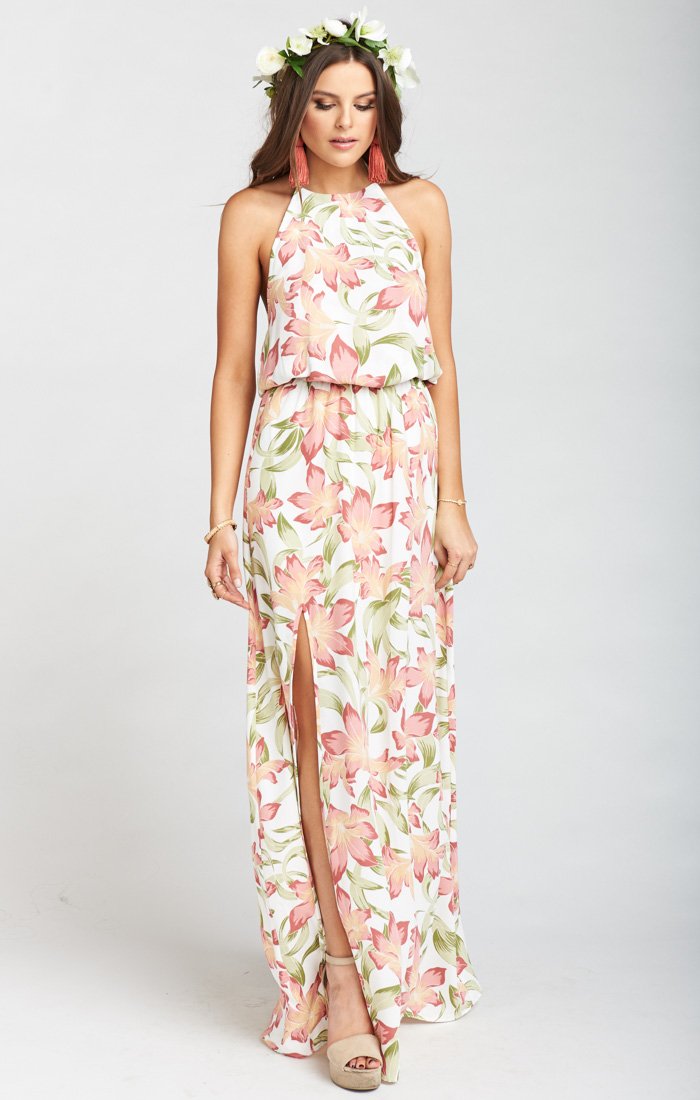 Heather Halter Dress