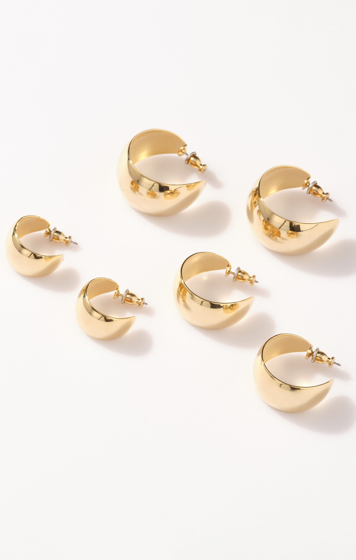 Faithy Jewels Mini Lucy Hoop Earrings ~ Gold