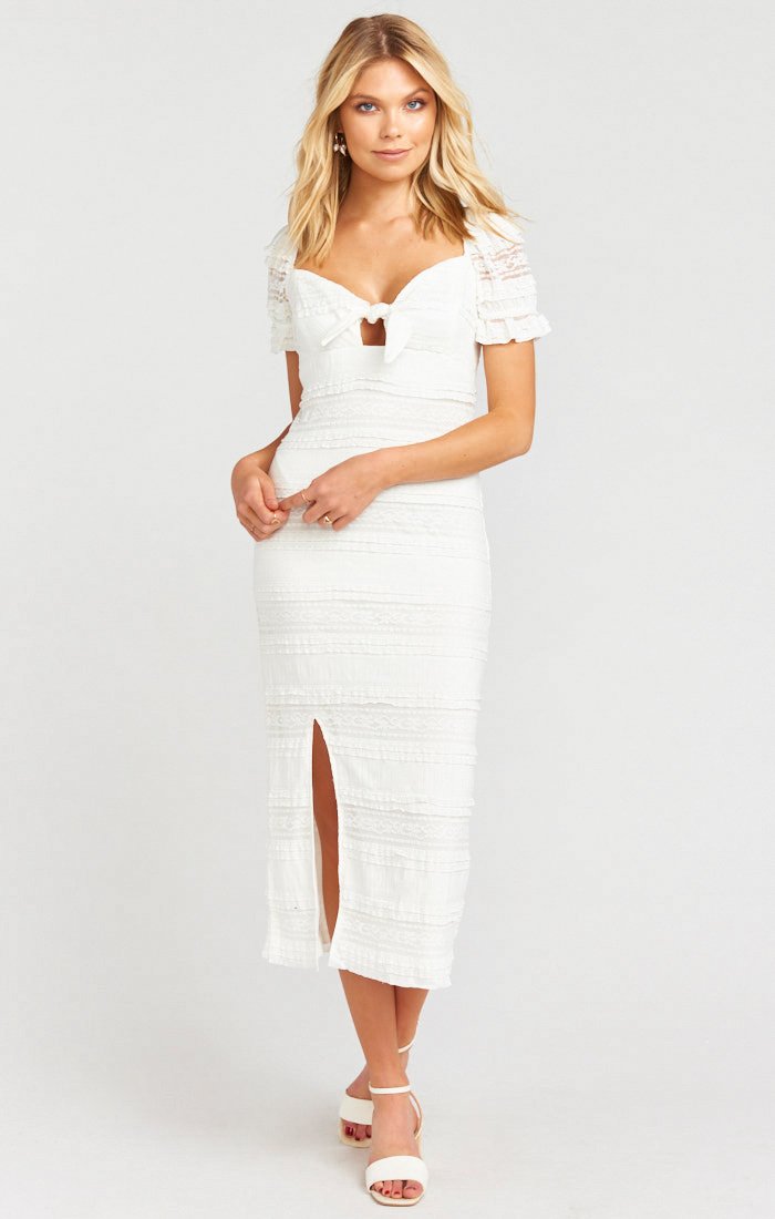 Honey Bun Tie Dress