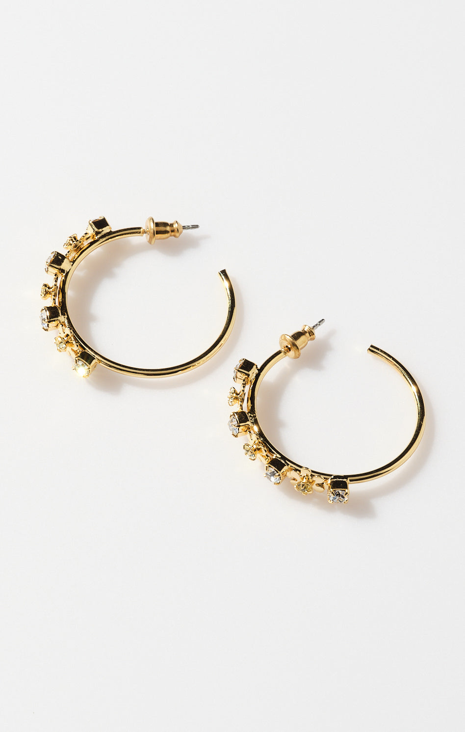 Faithy Jewels Daisy Hoop ~ Gold