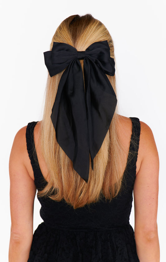 Darling Hair Bow ~ Black