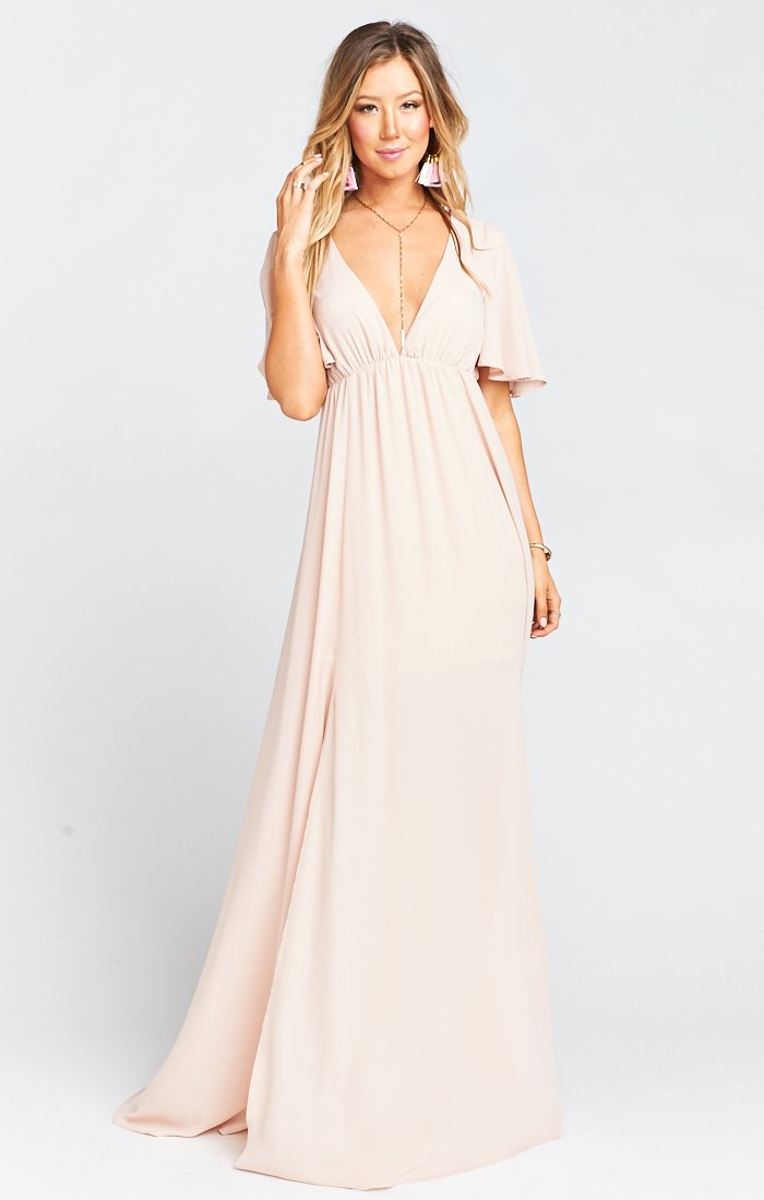 Faye Flutter Maxi Dress