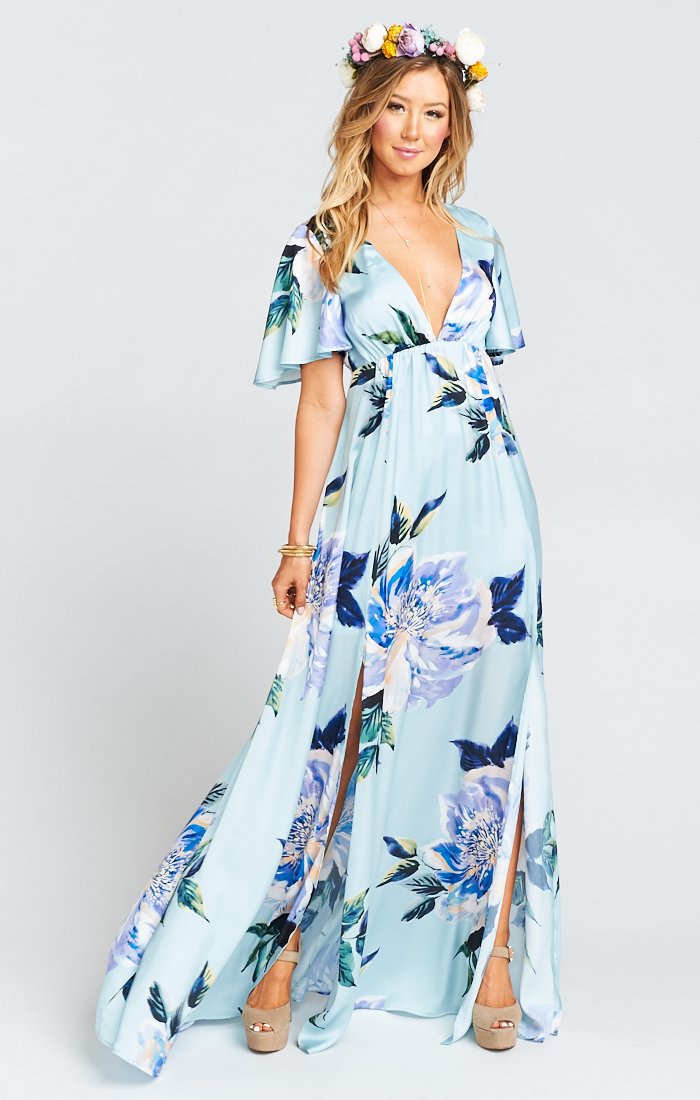 Faye Flutter Maxi Dress