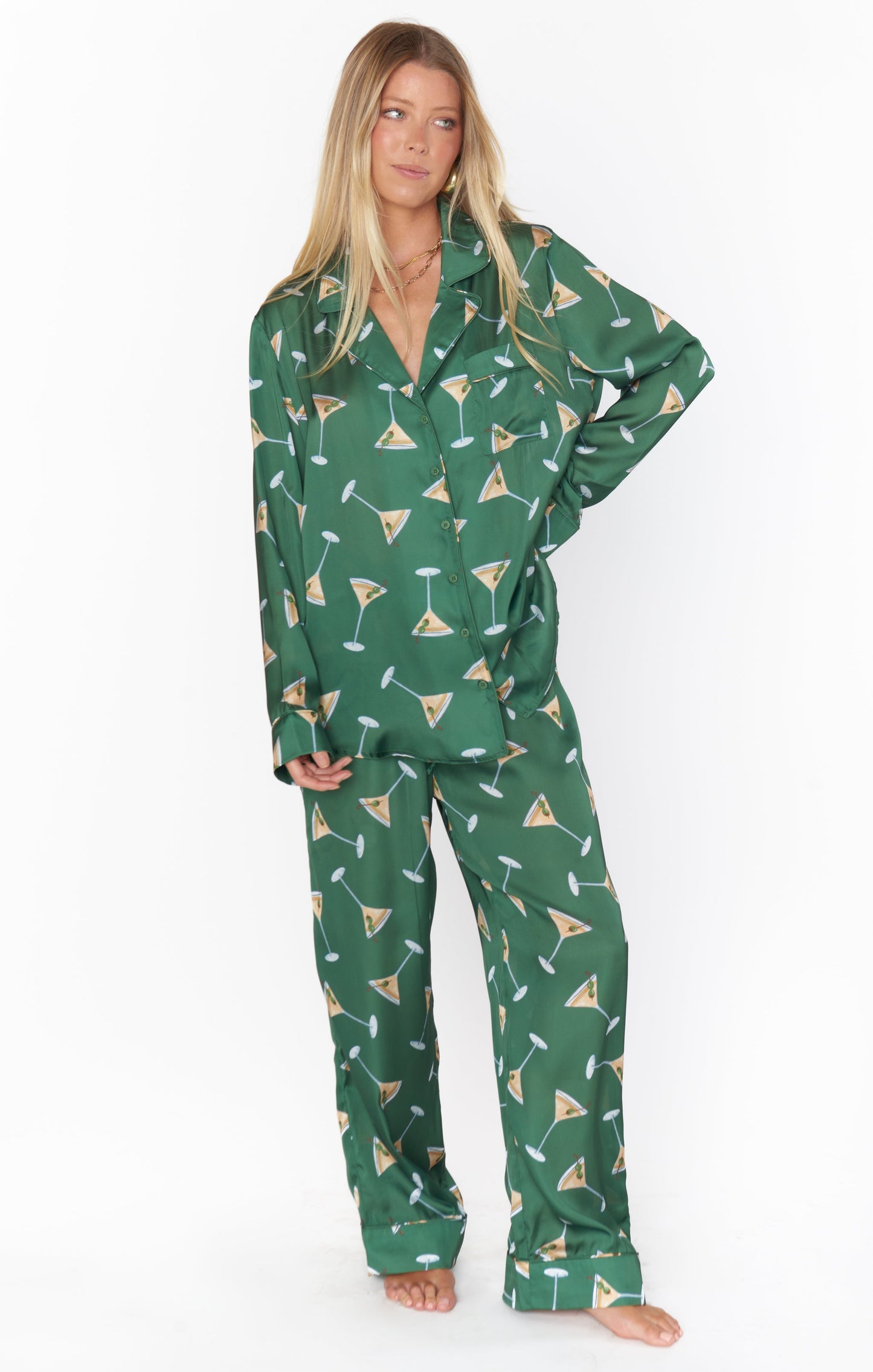 Classic PJ Set ~ Tini Time Silky
