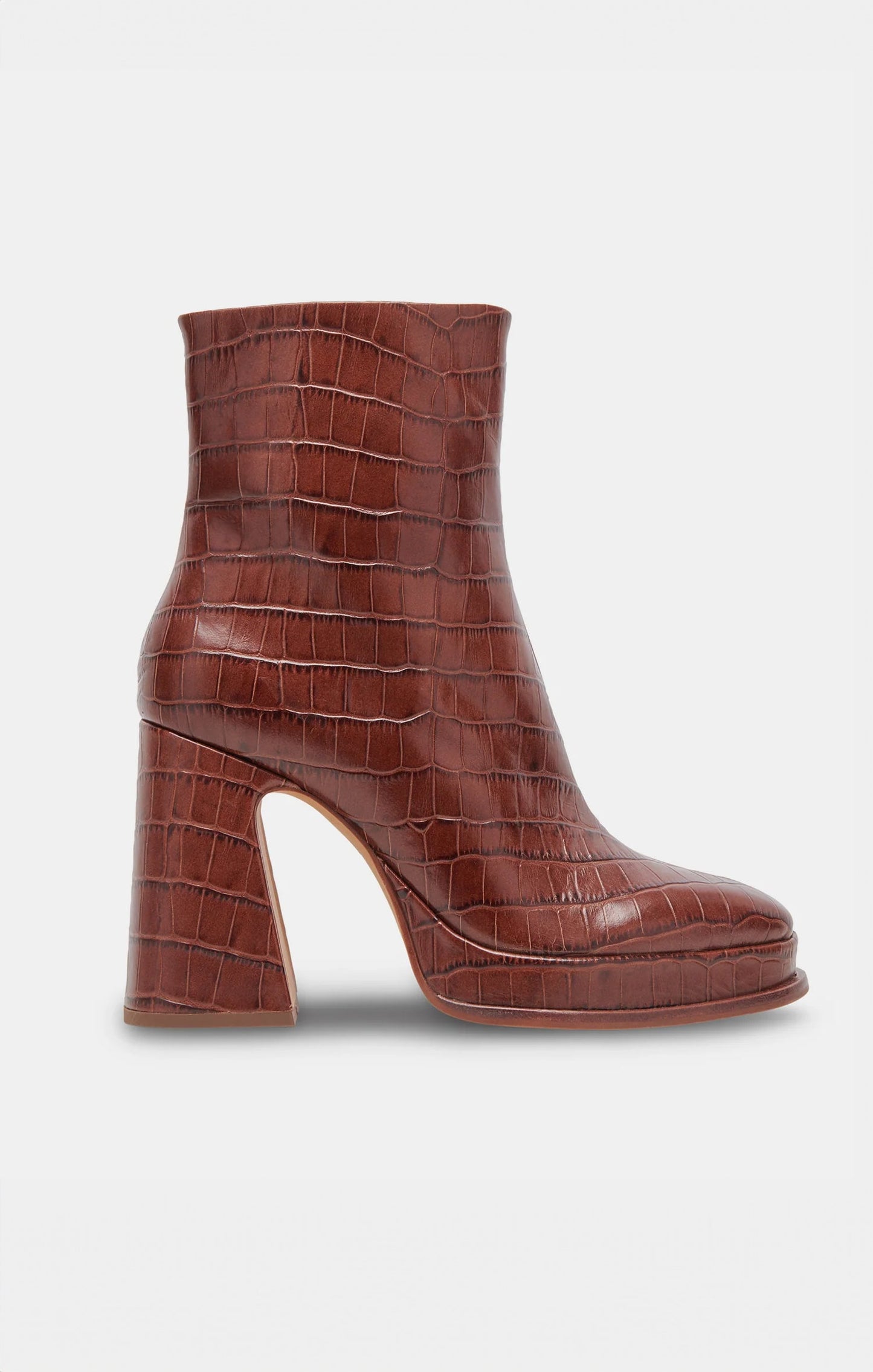 Dolce Vita Lochly Platform Bootie ~ Walnut