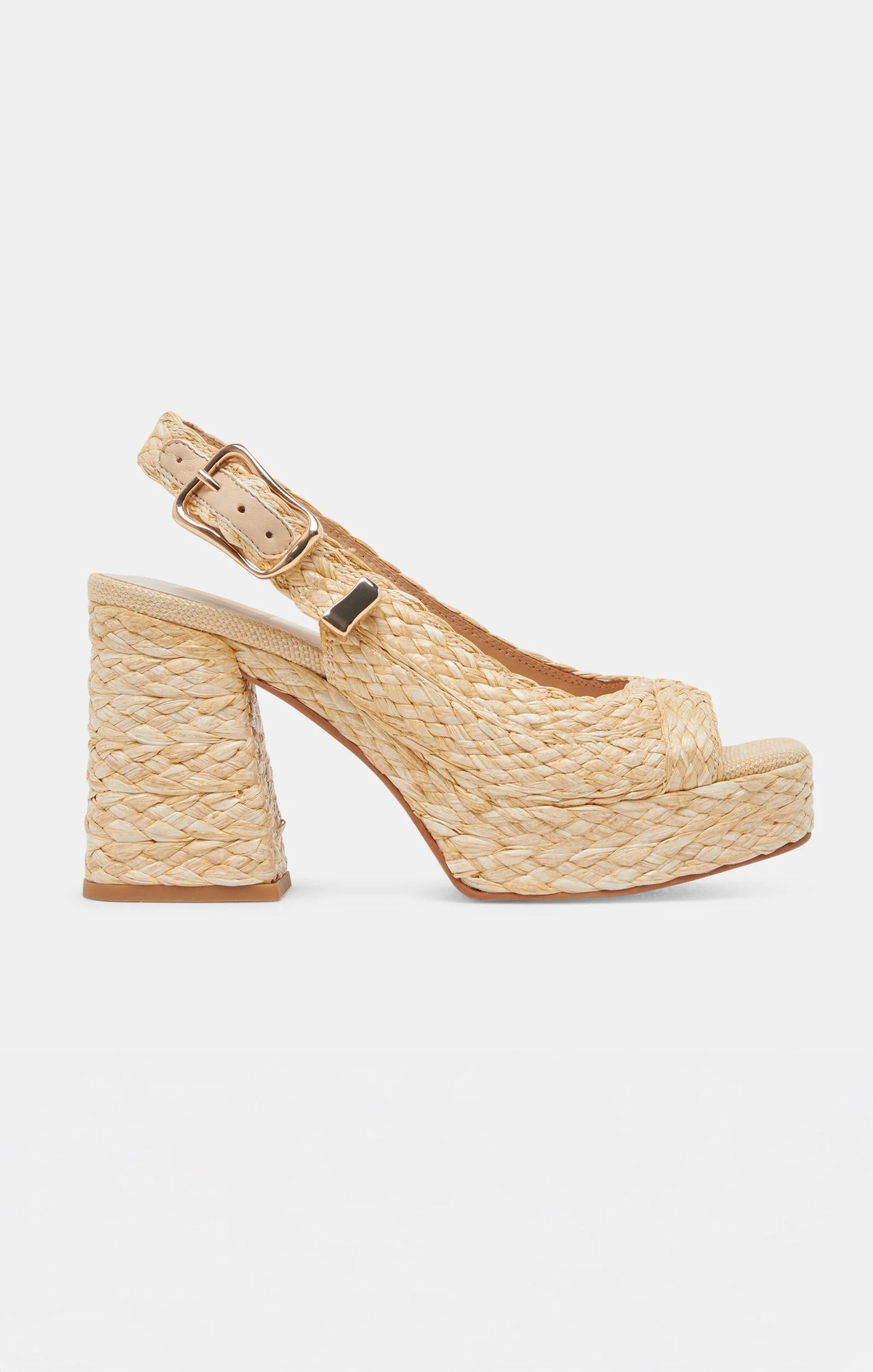 Dolce Vita Flores Platform Heel ~ Light Natural