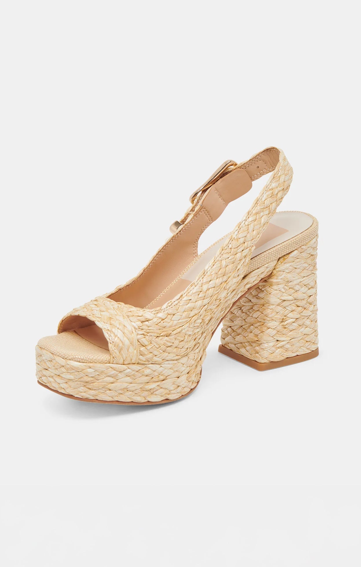 Dolce Vita Flores Platform Heel ~ Light Natural