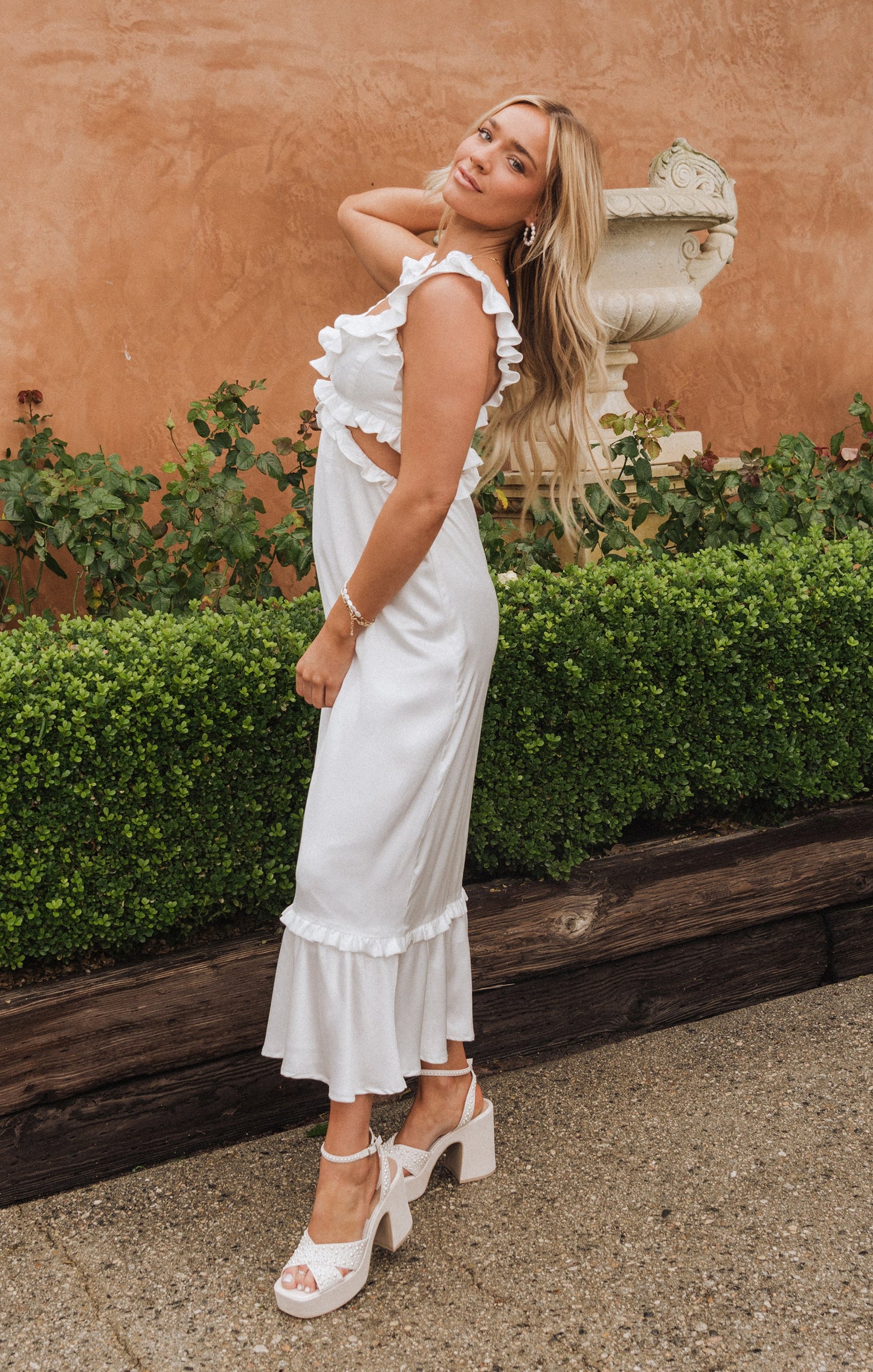 Dolce Vita Wessi Platform Heel ~ Vanilla Pearl