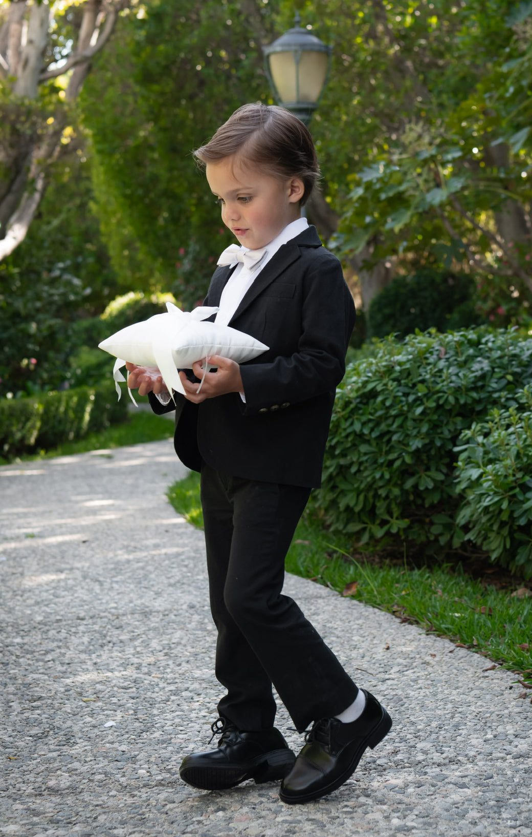 Benjamin Suit Set ~ Black Linen