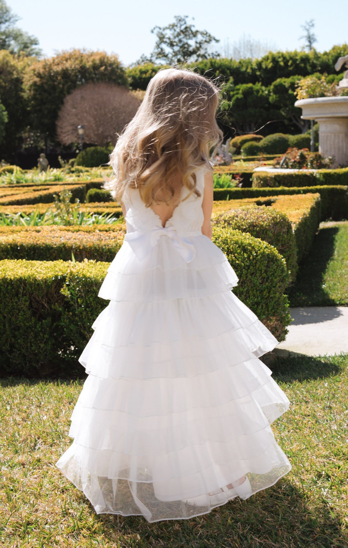 Lovebug Dress ~ White Tulle
