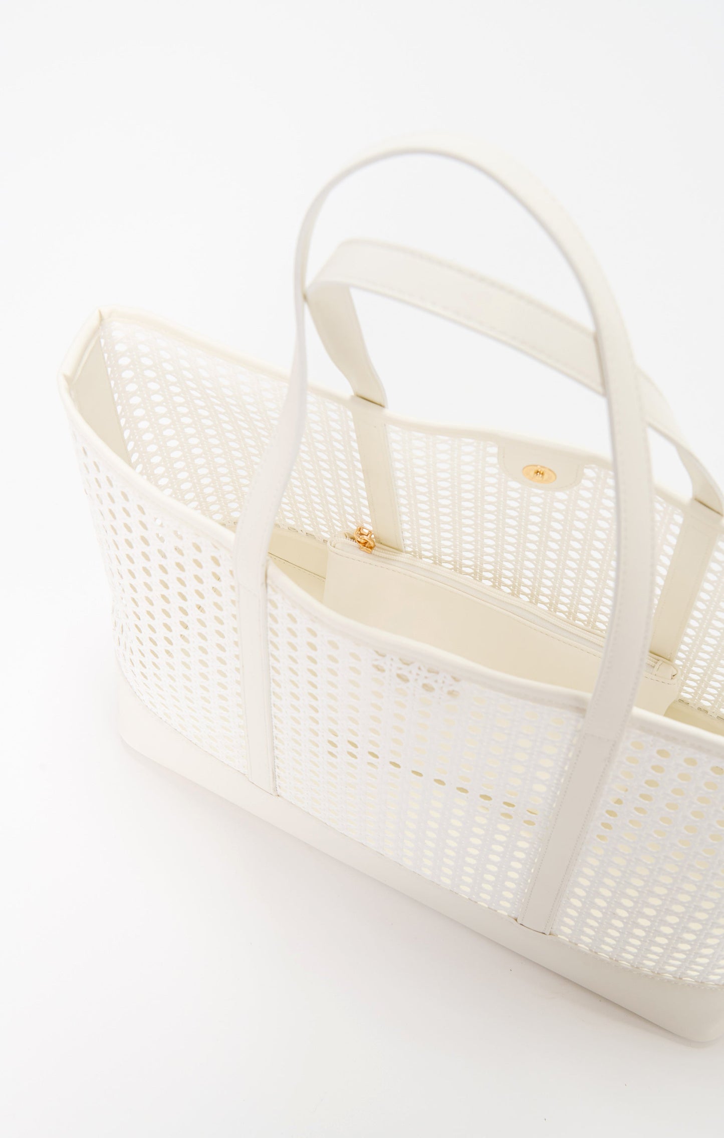 Soleil Tote Bag ~ White