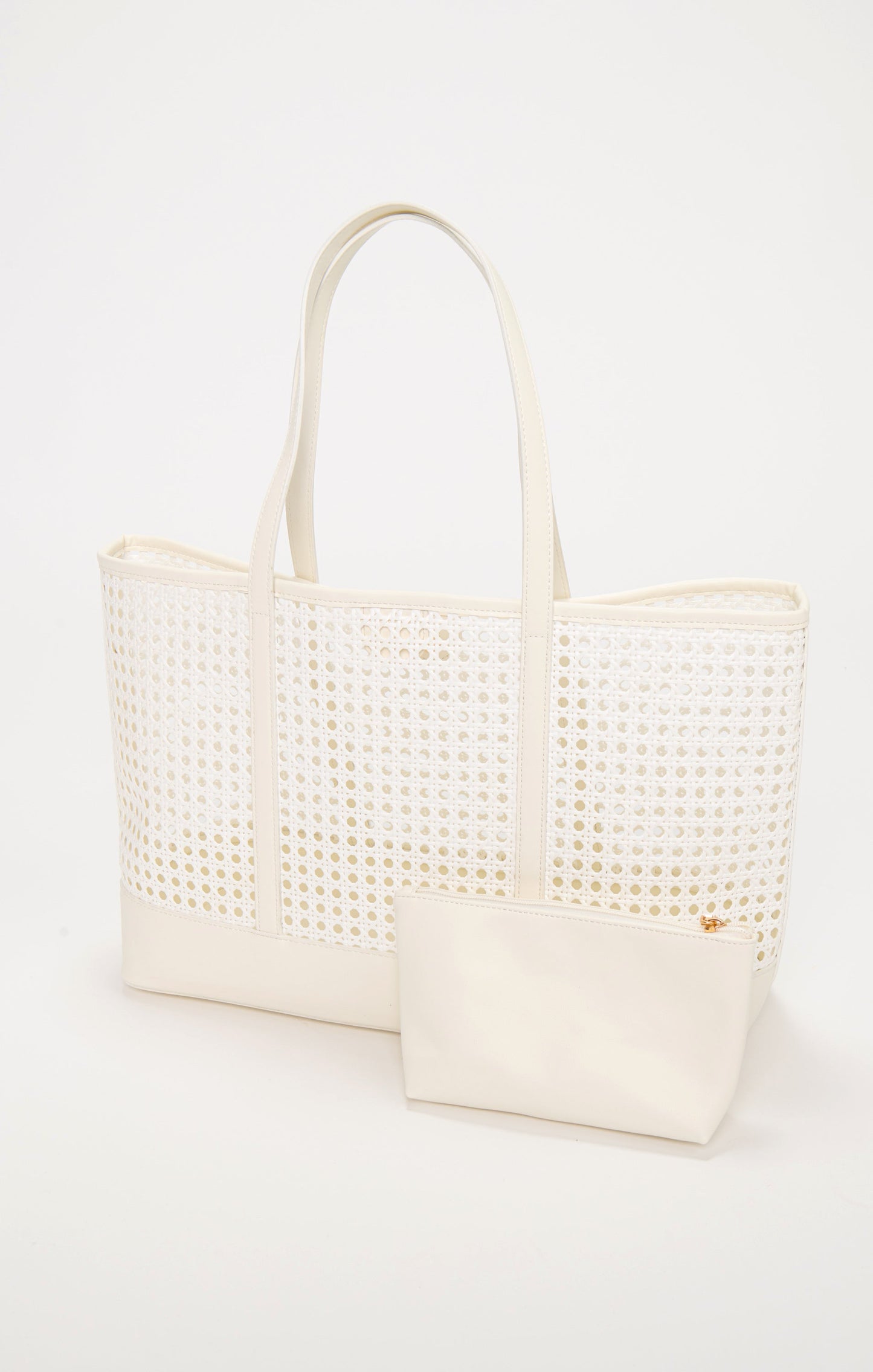 Soleil Tote Bag ~ White