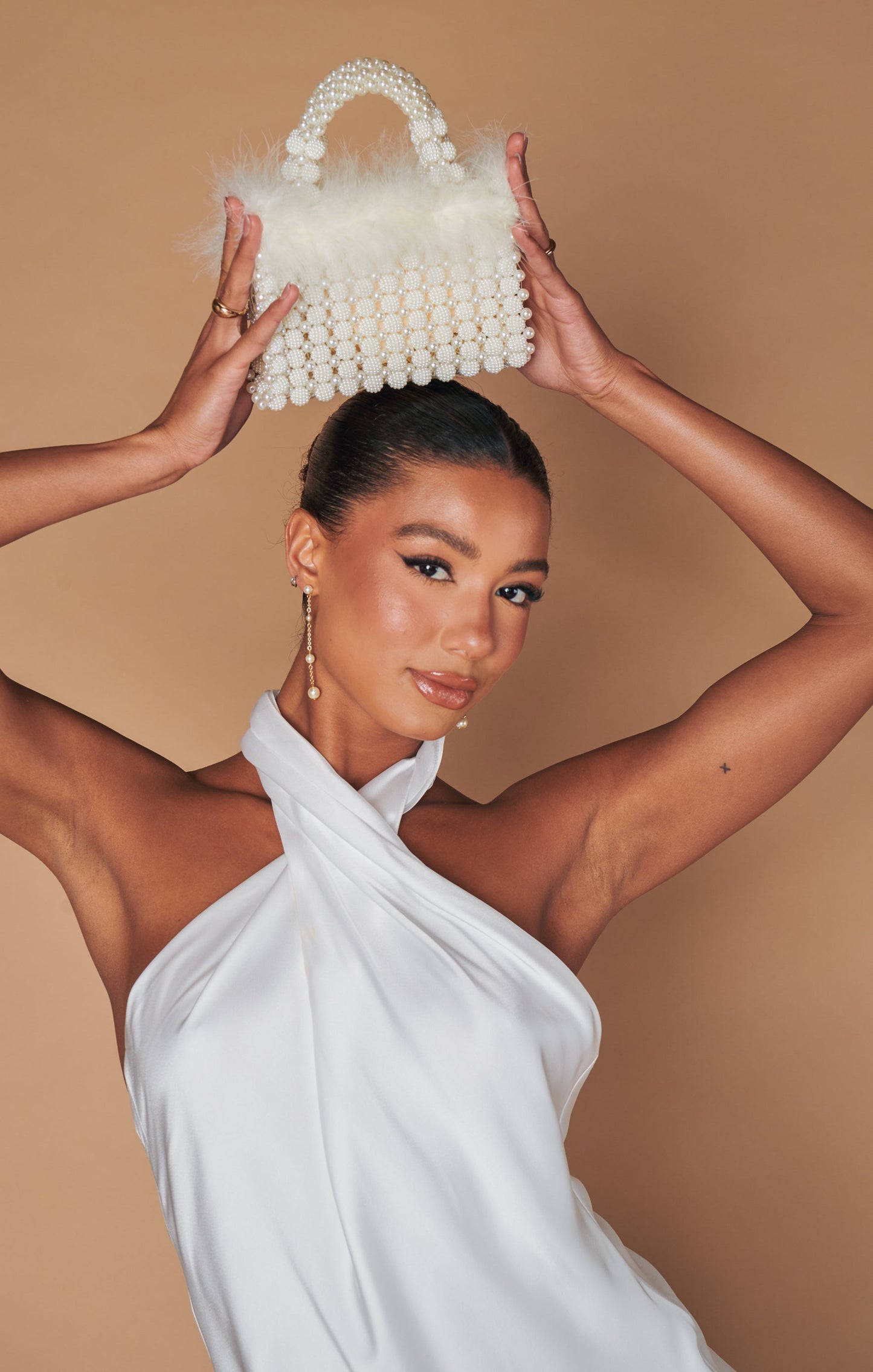 I Do Bag ~ Ivory Beaded