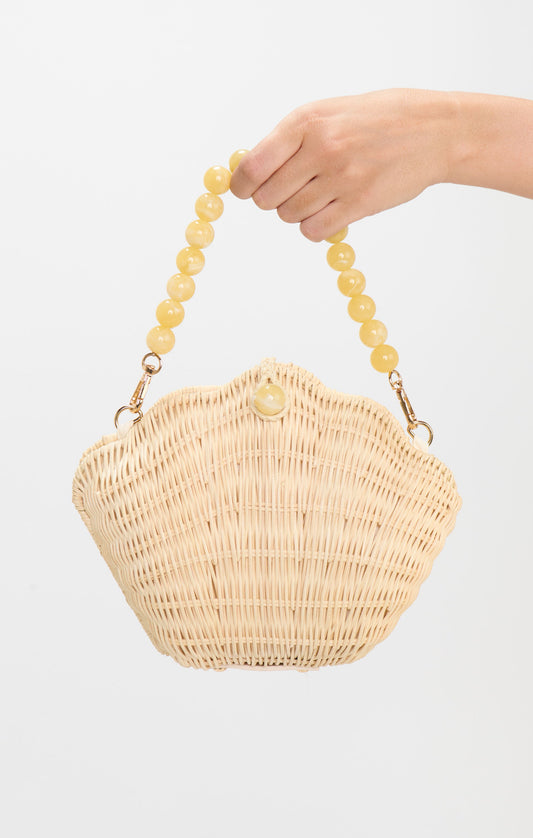 Corsica Shell Bag ~ Natural