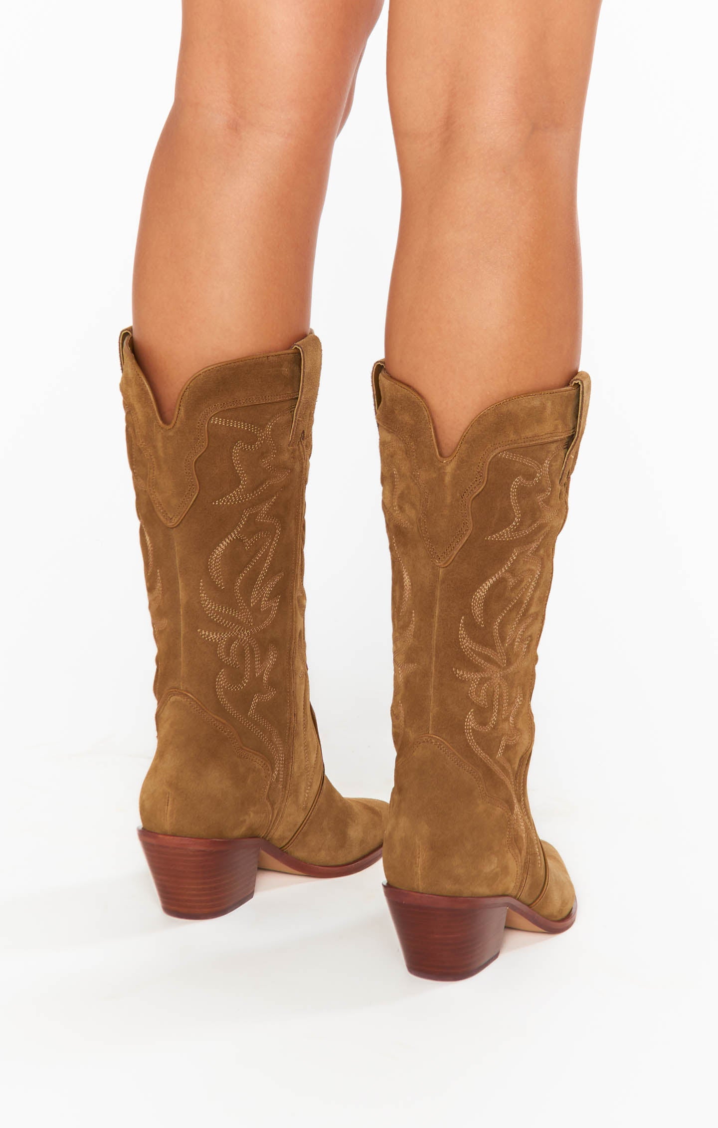 Dolce Vita Sydni Cowboy Boot ~ Tobacco