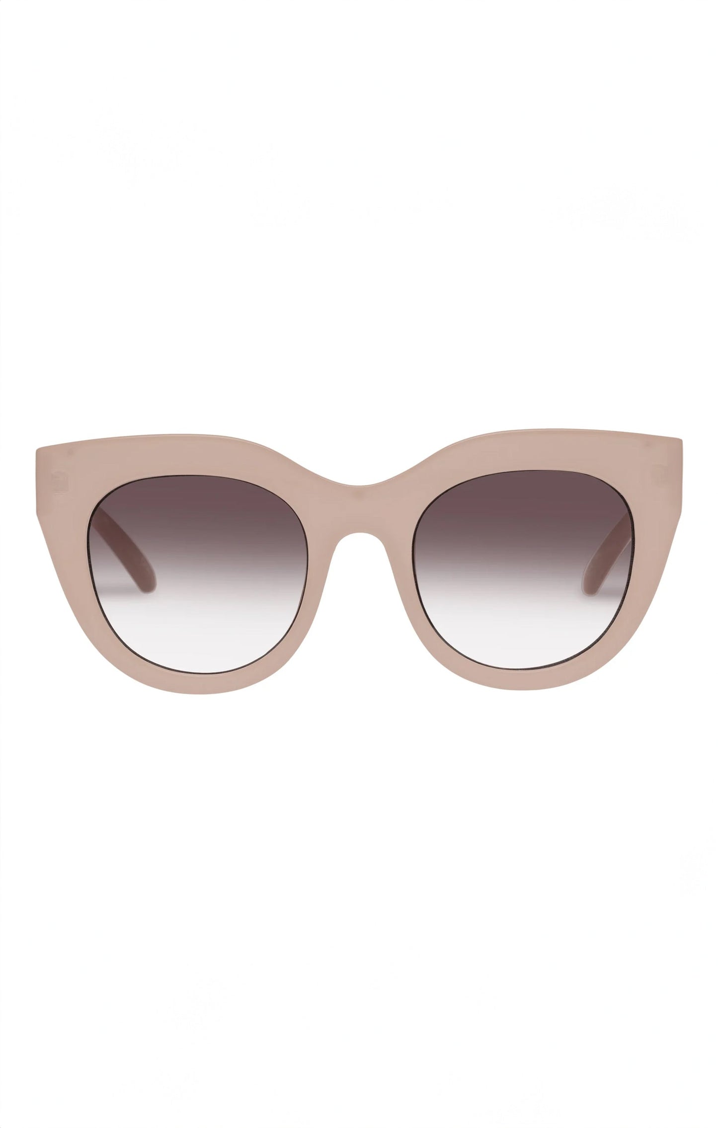 Le Specs Air Heart Sunglasses ~ Oatmeal