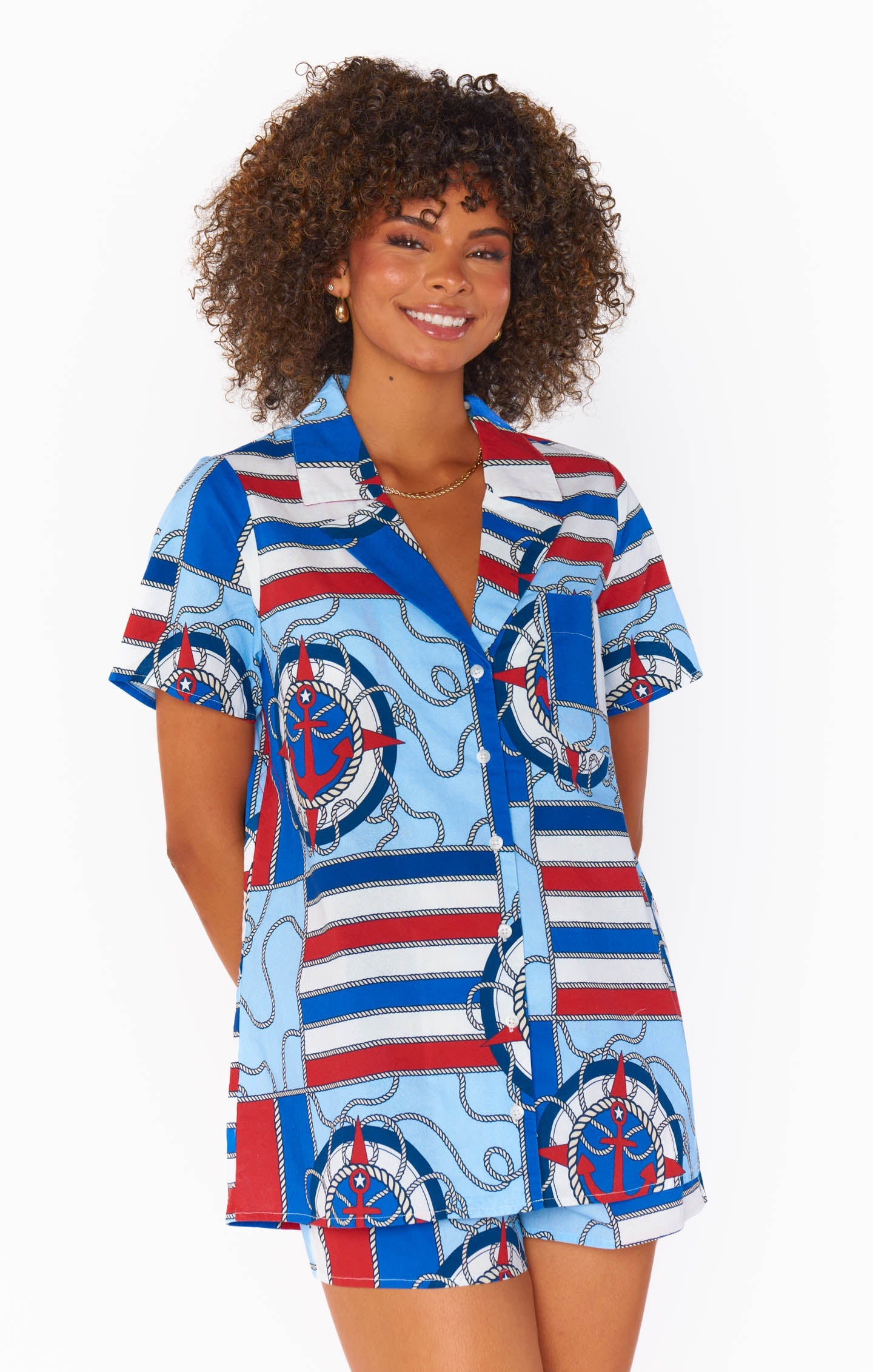 Home and Away PJ Set ~ Anchors Away
