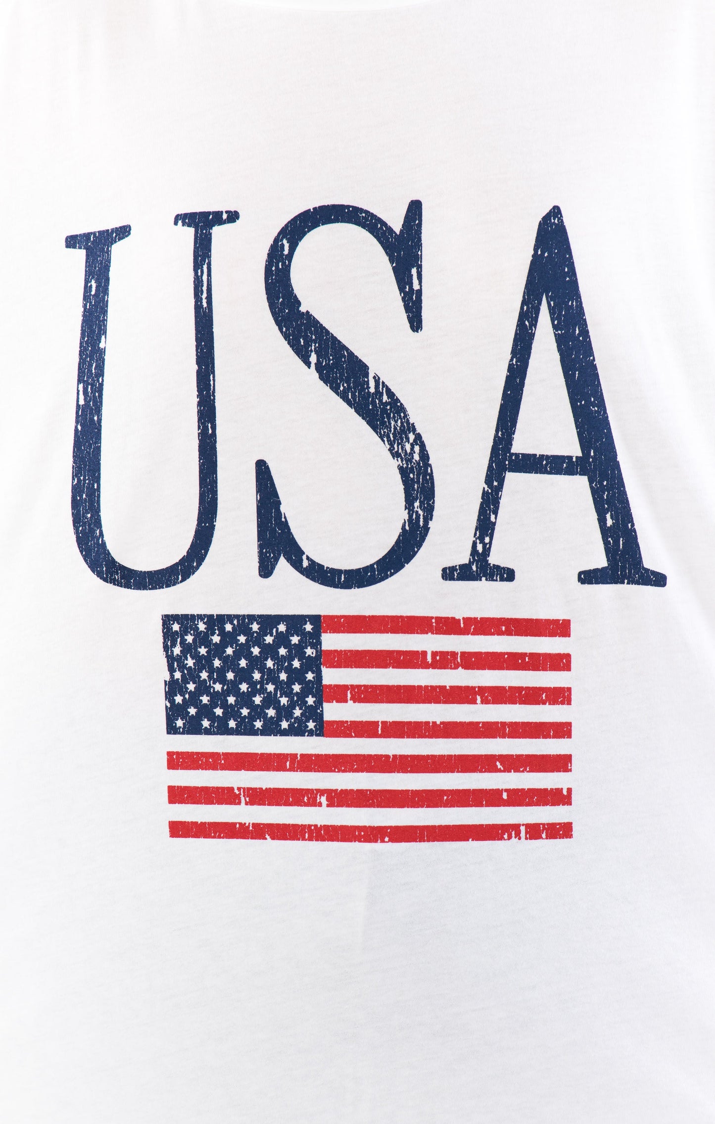 Airport Tee ~ USA Flag Graphic