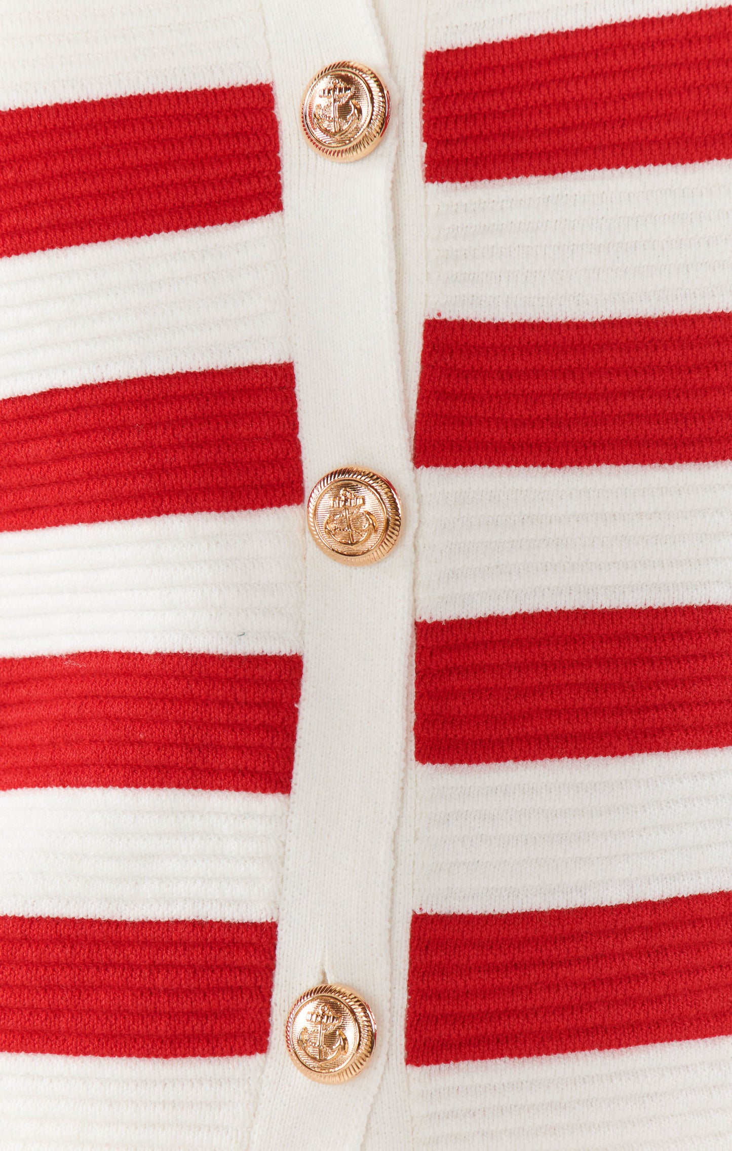 Devin Tank ~ Red Stripe Delight Knit