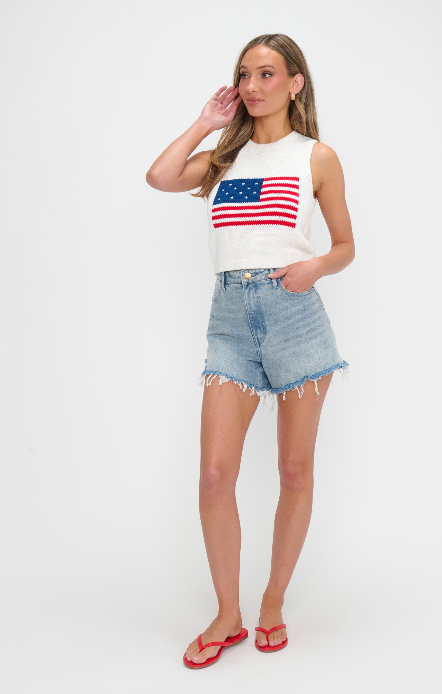 Milo Tank ~ Flag Knit