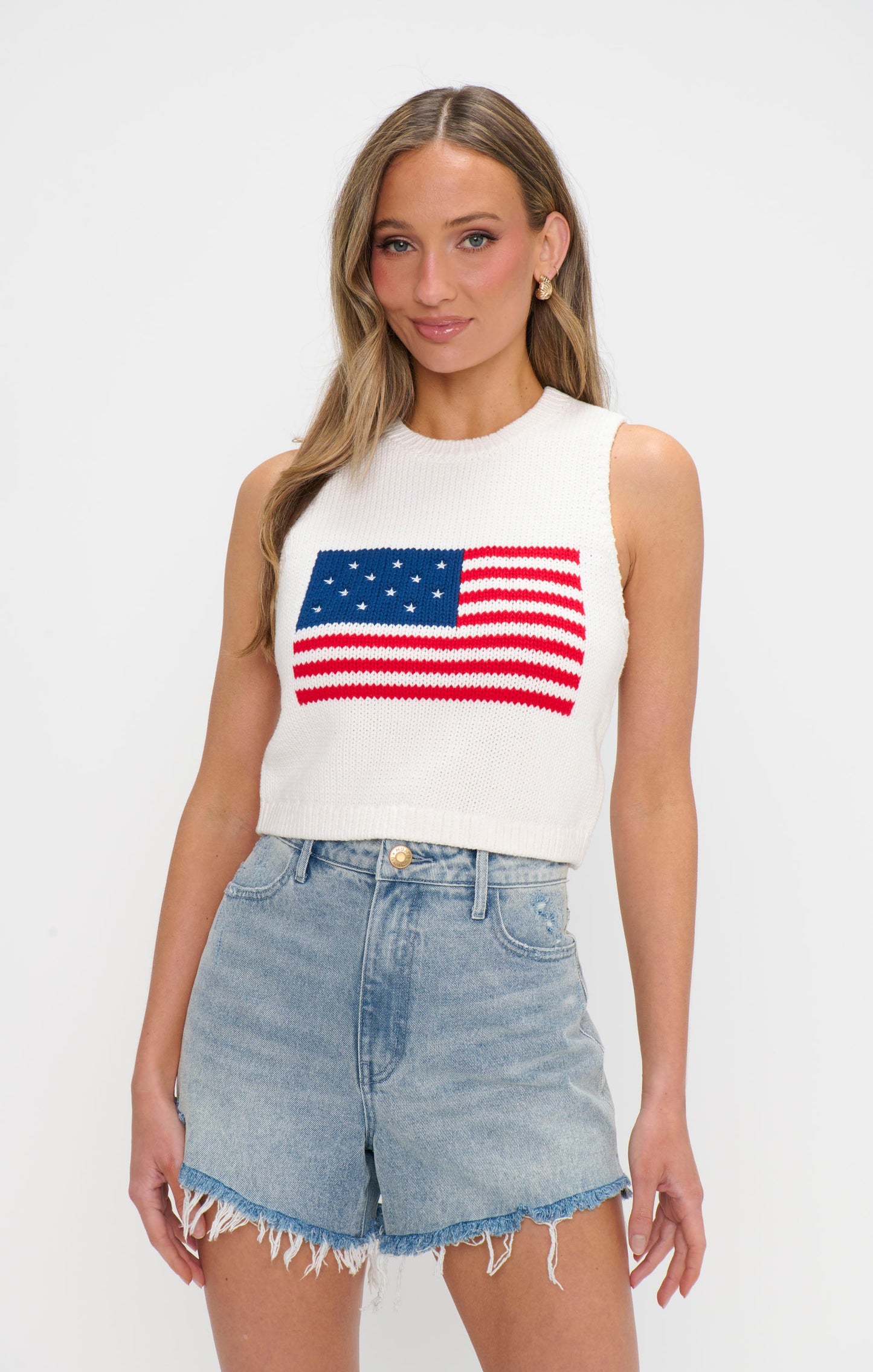 Milo Tank ~ Flag Knit