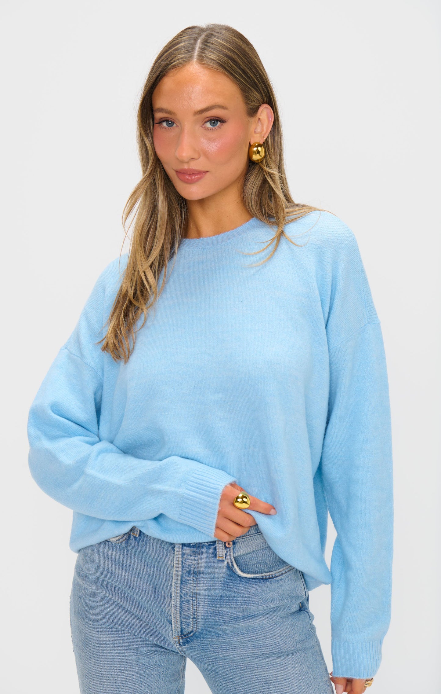 Feel Good Sweater ~ Blue Me Away Knit
