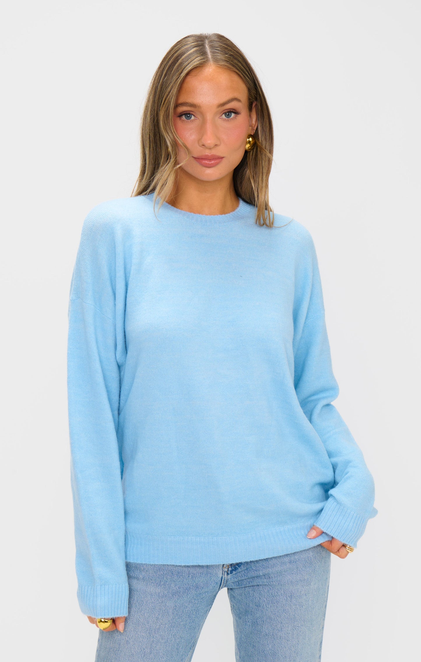 Feel Good Sweater ~ Blue Me Away Knit