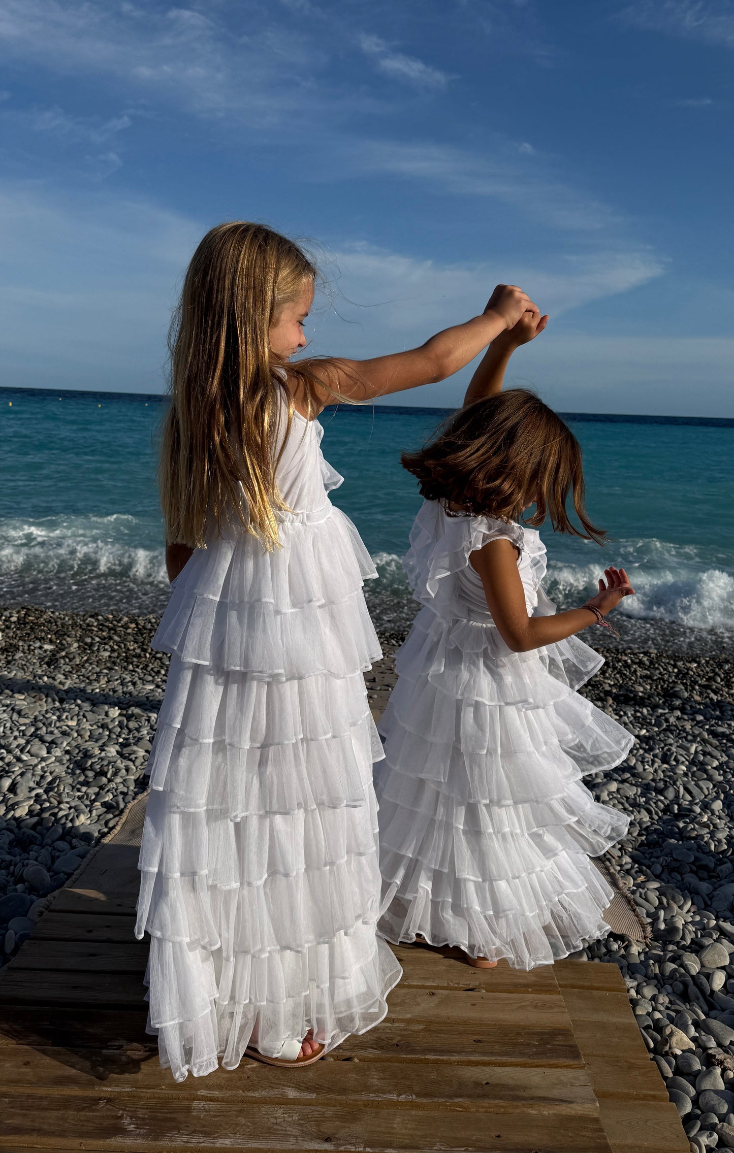 Lovebug Dress ~ White Tulle