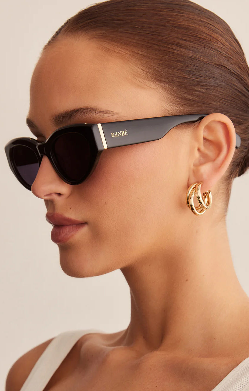 Banbé Eyewear The Alba Sunglasses ~ Black