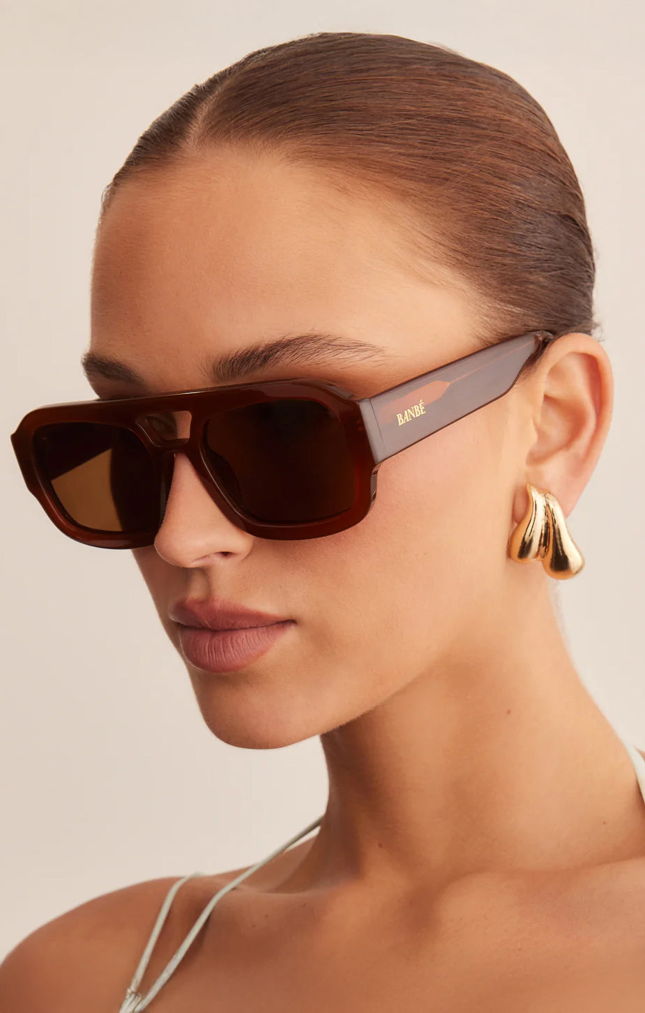 Banbé The Suki Sunglasses ~ Cinnamon