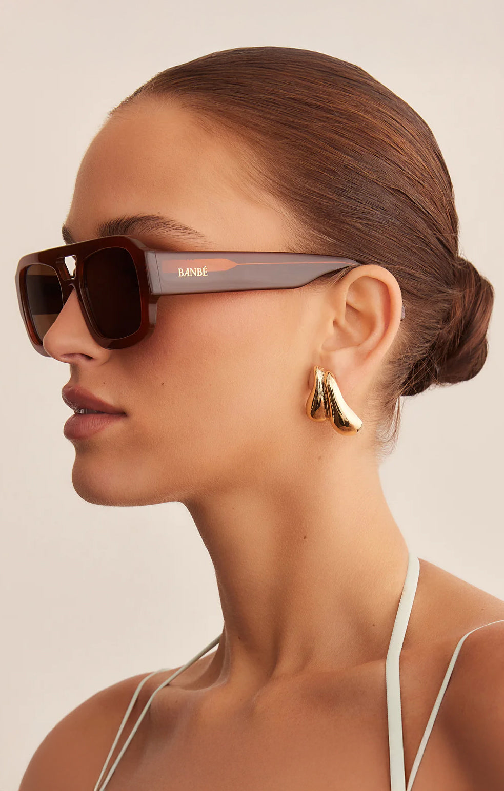 Banbé The Suki Sunglasses ~ Cinnamon