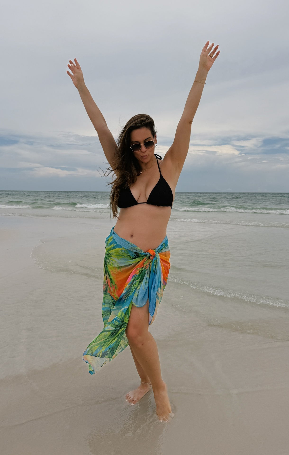 Kiran Long Sarong ~ Sunset Beach