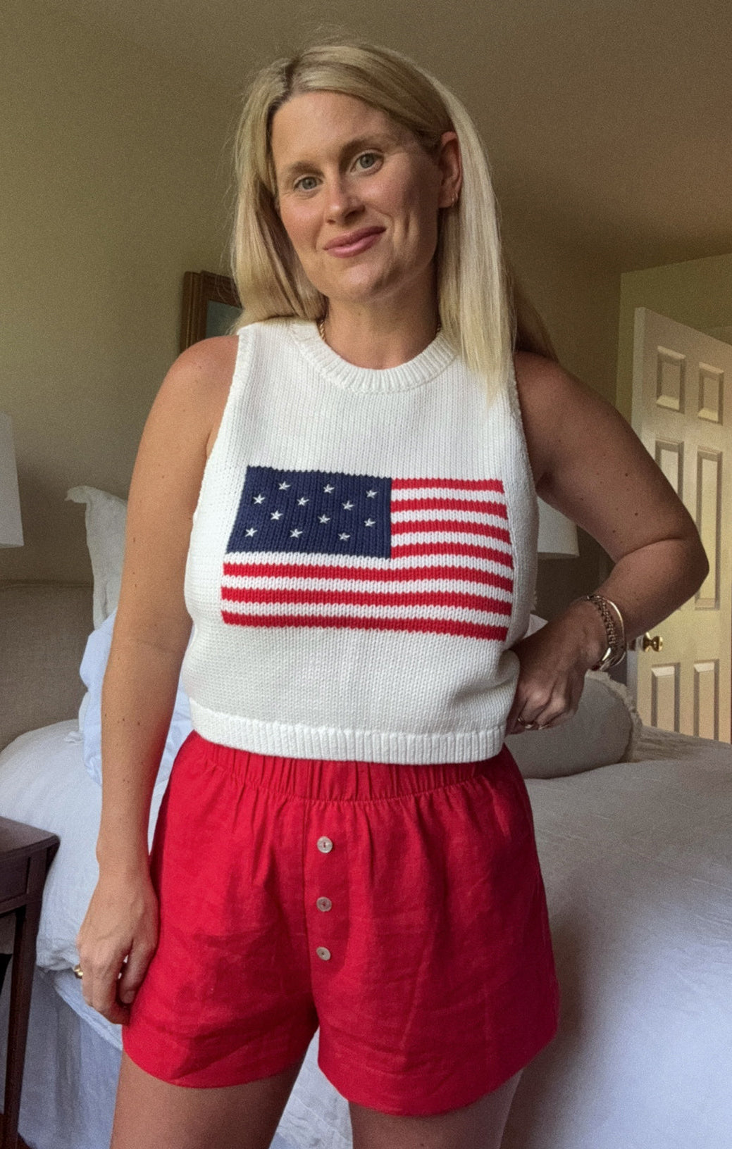 Milo Tank ~ Flag Knit