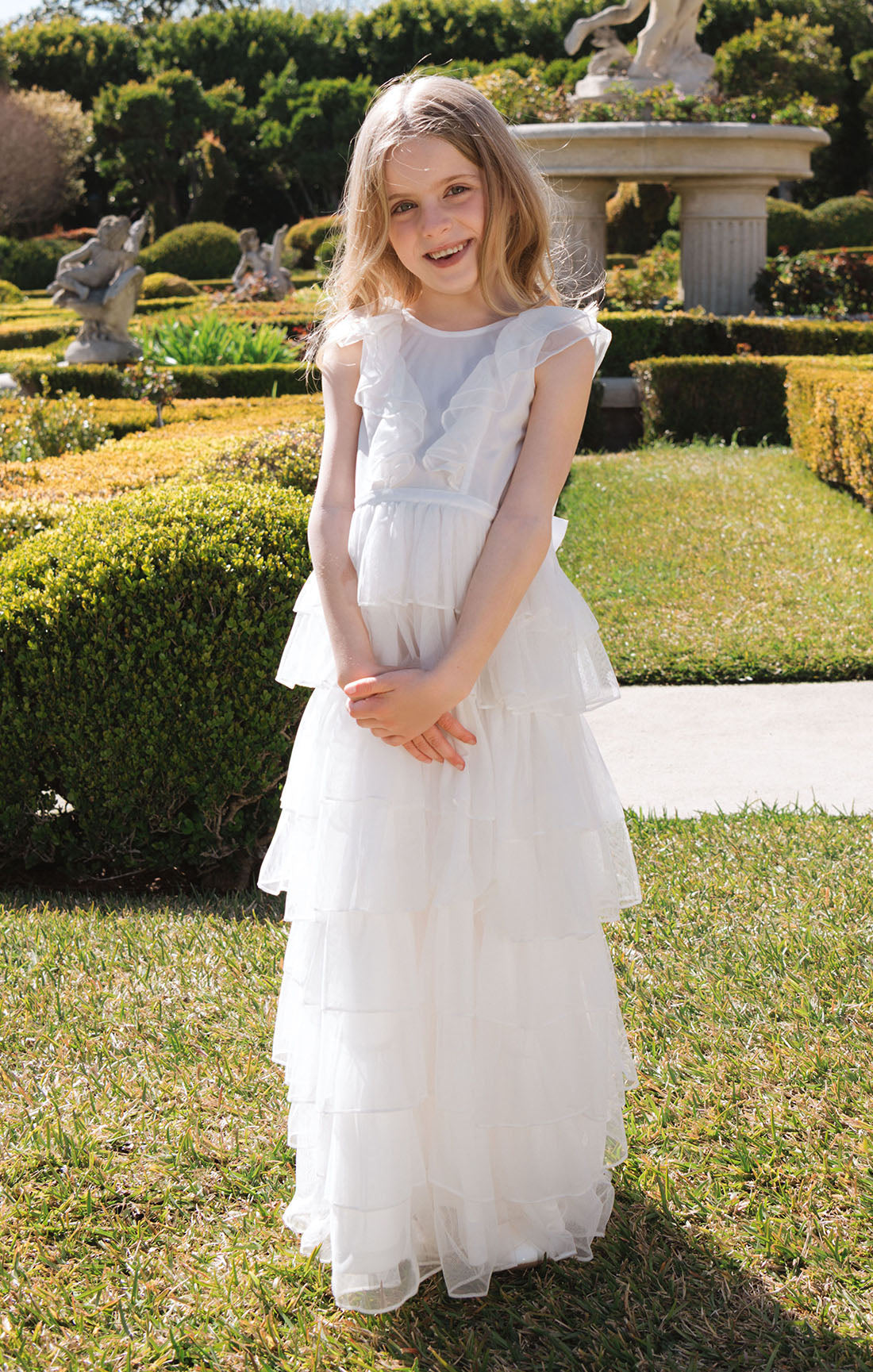 Lovebug Dress ~ White Tulle