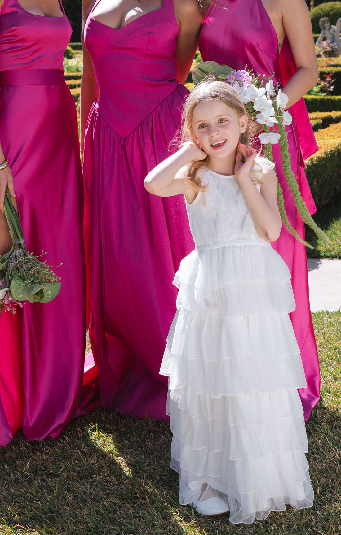 Lovebug Dress ~ White Tulle