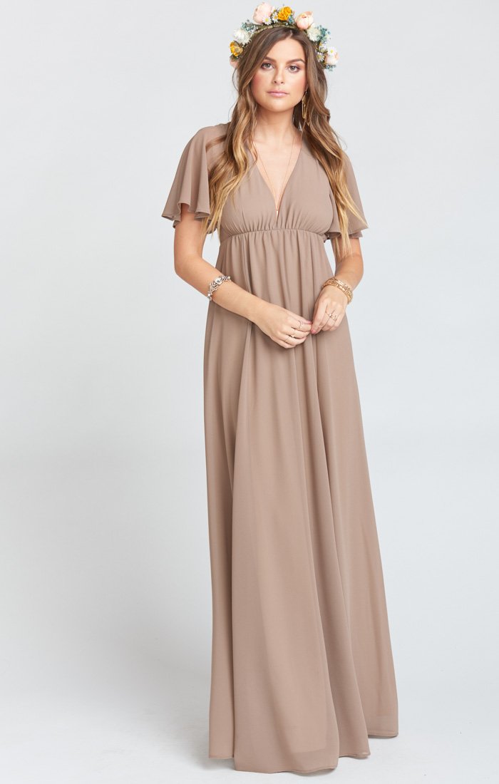 Faye Flutter Maxi Dress