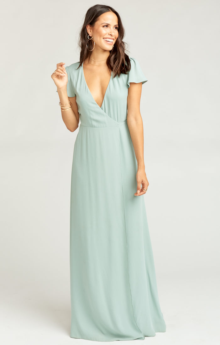 Noelle Wrap Dress