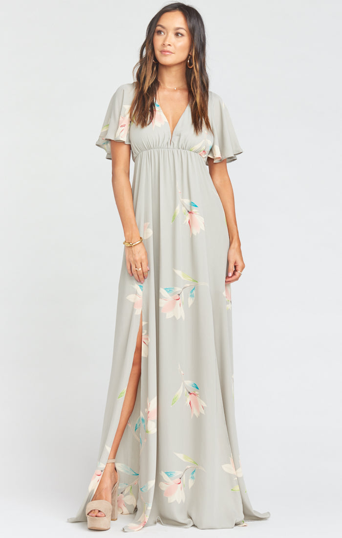 Faye Flutter Maxi Dress