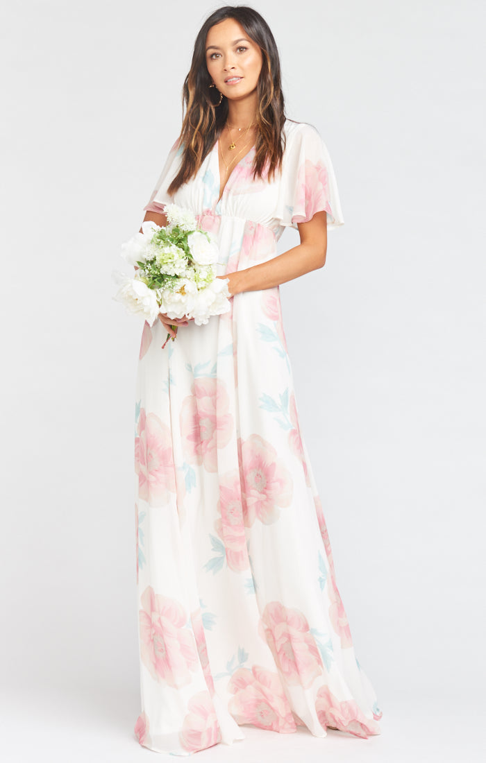 Faye Flutter Maxi Dress