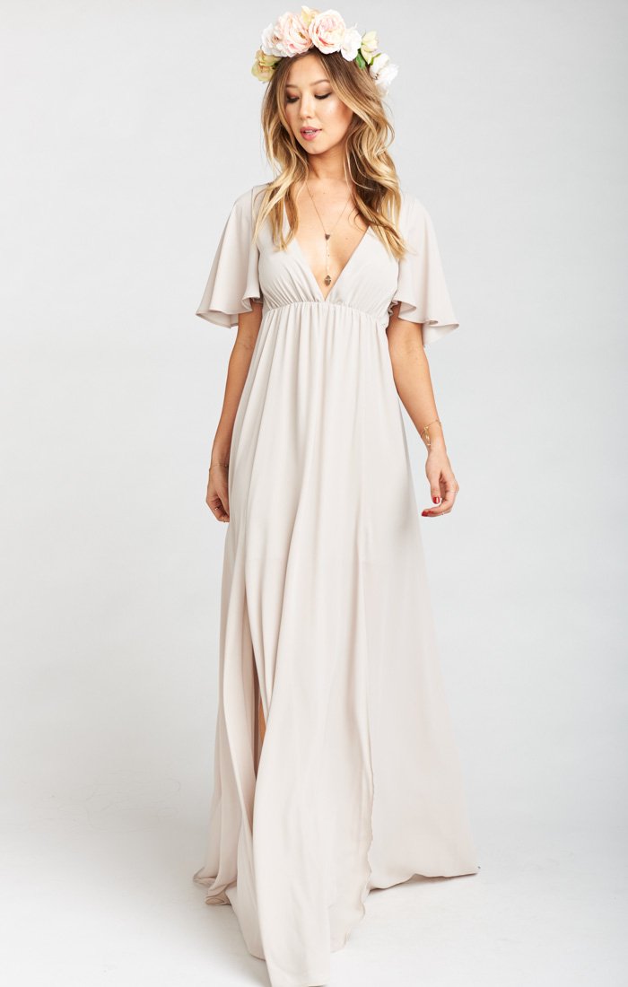 Faye Flutter Maxi Dress
