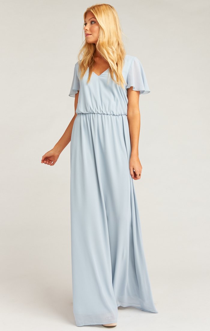 Michelle Flutter Maxi Dress