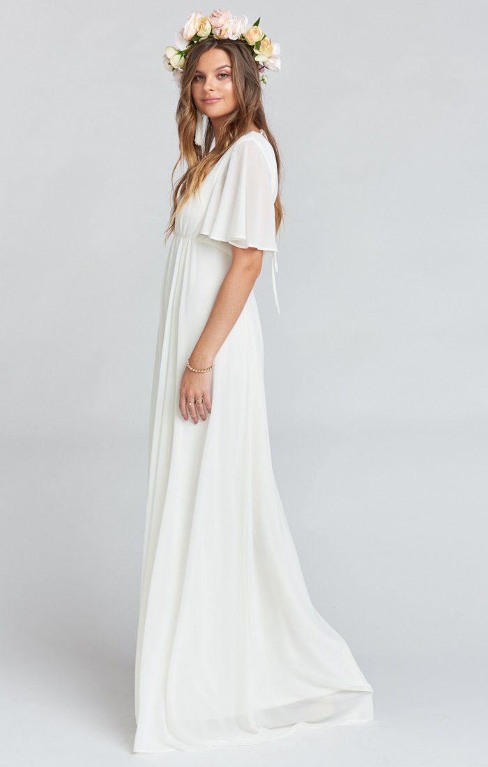Faye Flutter Maxi Dress