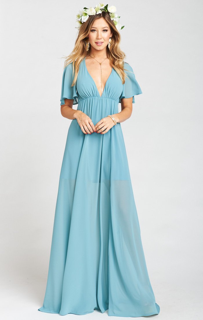 Faye Flutter Maxi Dress