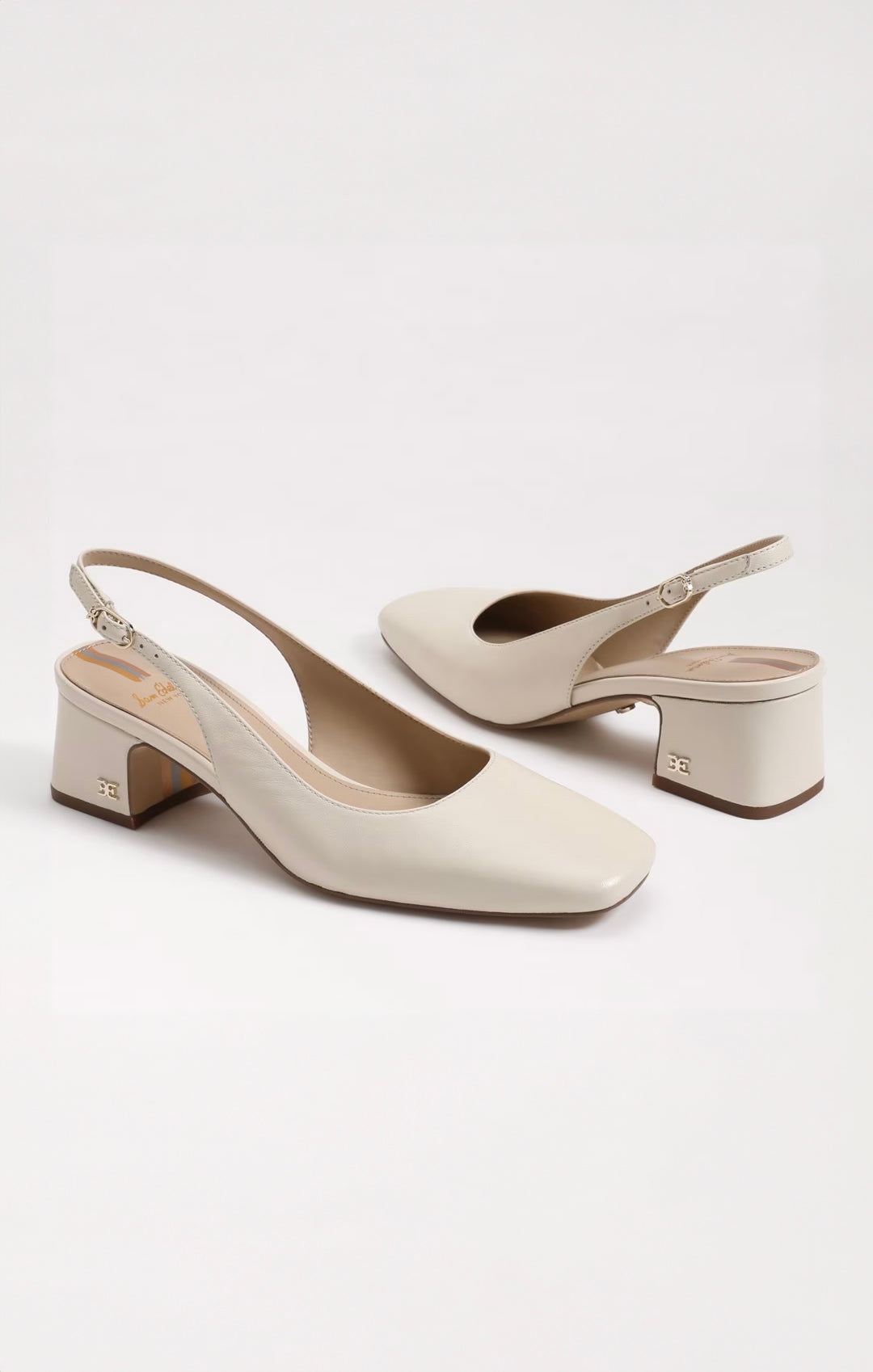 Sam Edelman Terra Kitten Heel ~ Modern Ivory