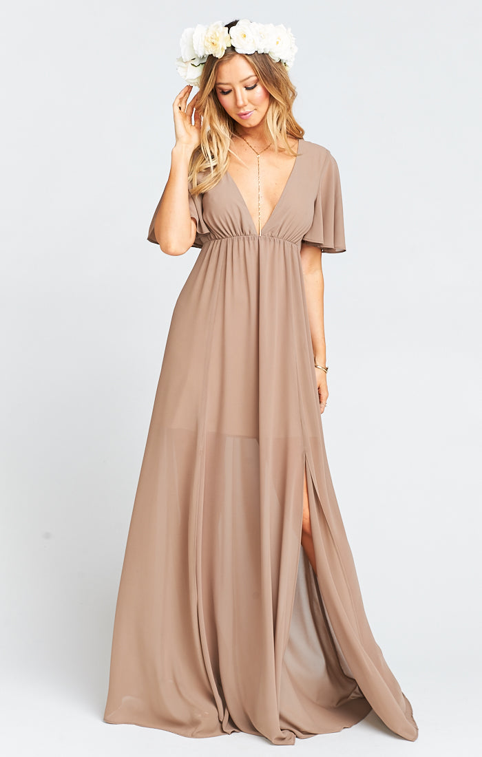 Faye Flutter Maxi Dress