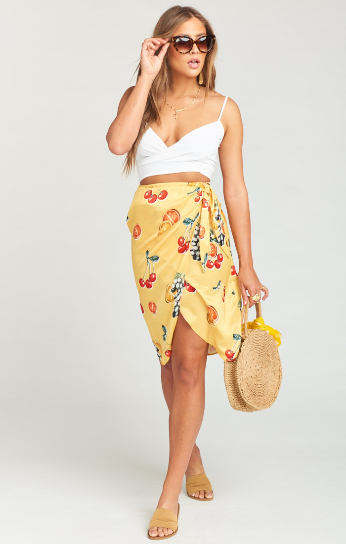 Anjolie Wrap Skirt