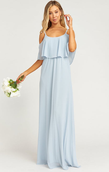 Caitlin Ruffle Maxi Dress