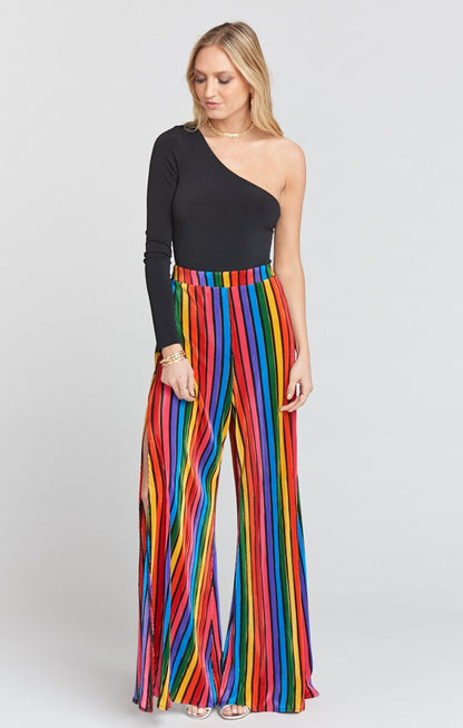 Campbell High Slit Pants