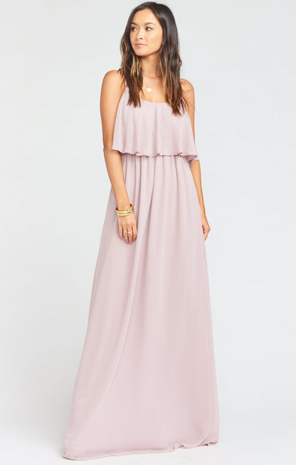 Caitlin Ruffle Maxi Dress