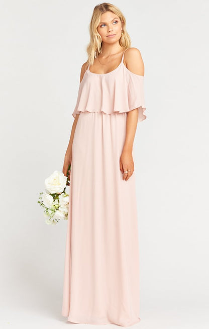 Caitlin Ruffle Maxi Dress